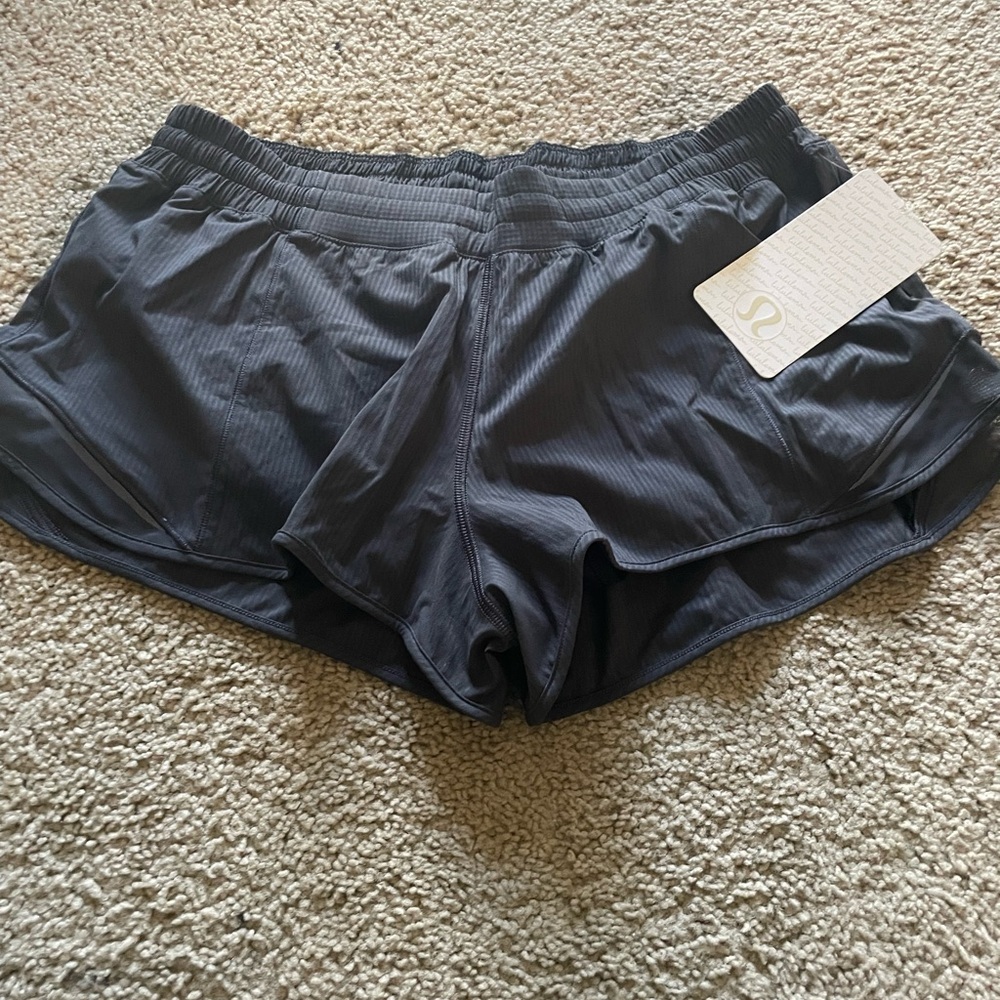 Lululemon Athletica Black Athletic Shorts Moisture-Wicking